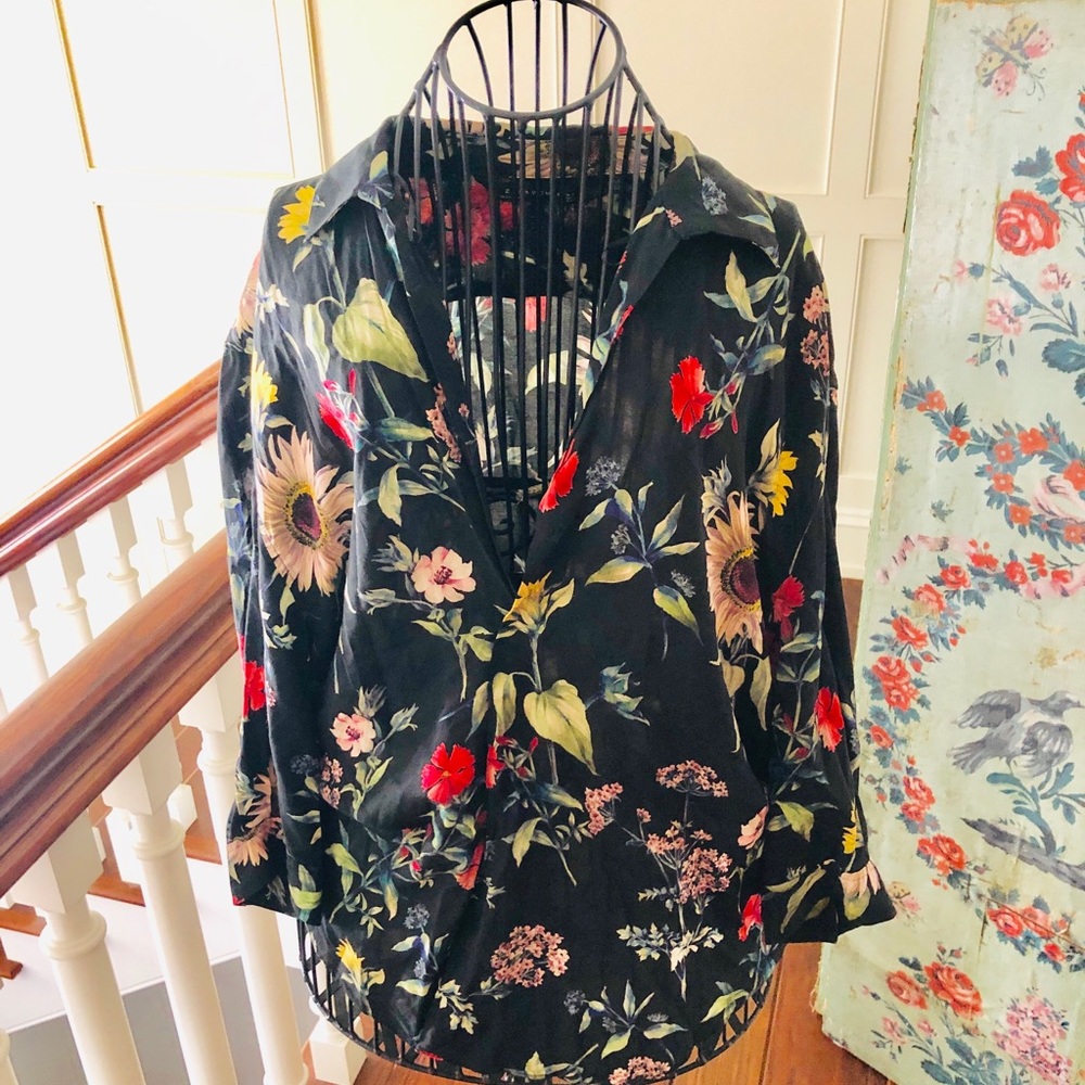 Floral Zara Blouse